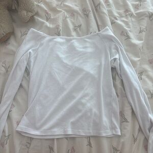 Hollister White off the shoulder